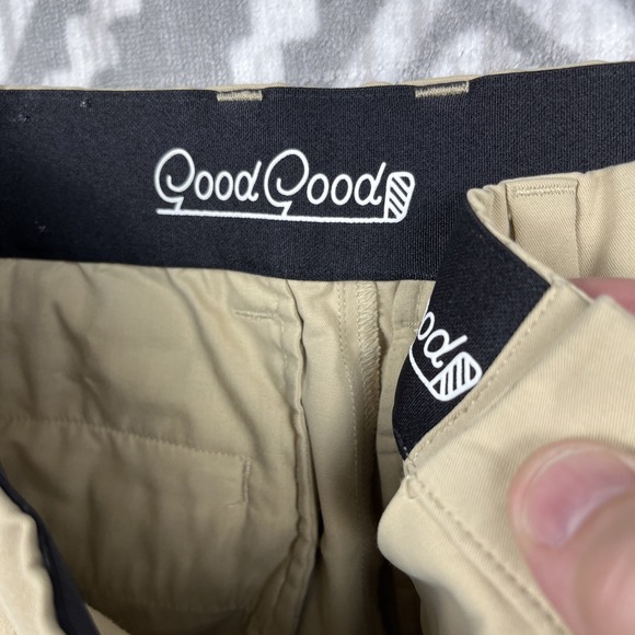 Good Good Golf Pants Mens 32x30" Beige Jogger Performance Sport Stretch - Picture 3 of 12